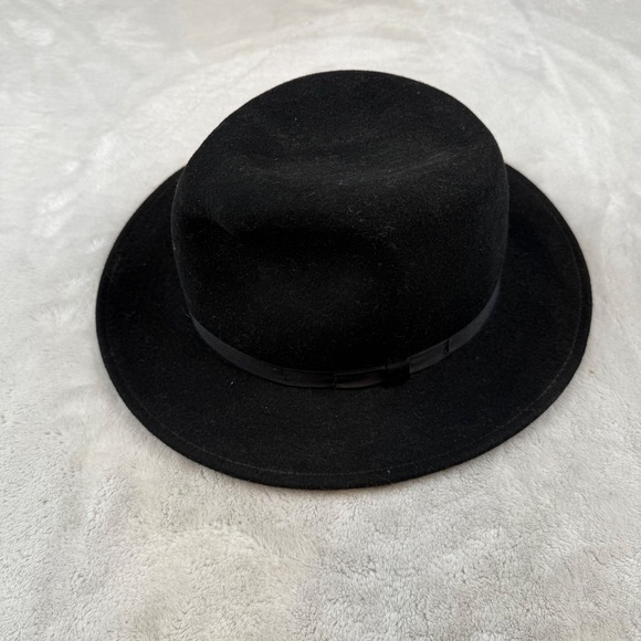 Country Gentleman Other - Country Gentleman Mens‎ Black 100% Wool Gentle Felt Fedora Hat Water Repellent M